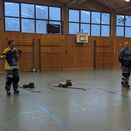 Die beiden Indoorhockeyspieler stellen sich vor